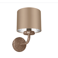David Hunt Lighting Sloane Wall Light Bronze SLO0700 With Shade