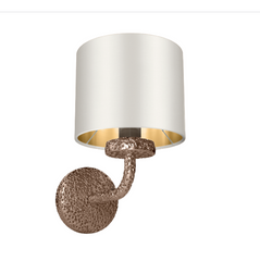 David Hunt Lighting Sloane Wall Light Bronze SLO0700 With Shade