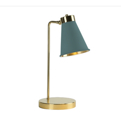 David Hunt Lighting Hyde Single Table Lamp Butter Brass