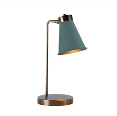 David Hunt Lighting Hyde Single Table Lamp Antique Brass