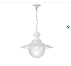 David Hunt Lighting Station Lamp Large Pendant Painted Bespoke Colours