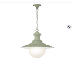 David Hunt Lighting Station Lamp Small Pendant Painted Various Colours