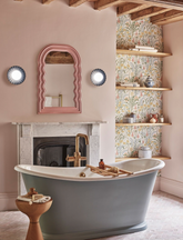 David Hunt Lighting Pop Bathroom Wall Light Bespoke Finish and Opal Glass