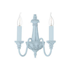 David Hunt Lighting Bailey Double Wall Bracket Painted