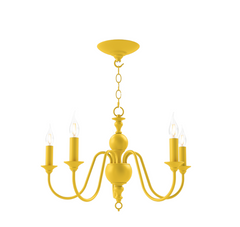 David Hunt Lighting Flemish 5 Lt Chandelier Bespoke