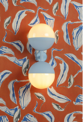 Bilbao Wall Light Bespoke and Opal Glass