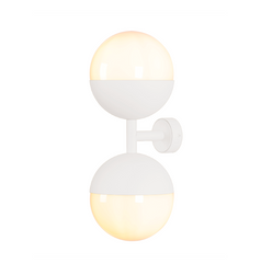 Bilbao Wall Light Bespoke and Opal Glass