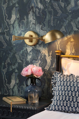 Piccadilly Articulated Wall Light Butter Brass
