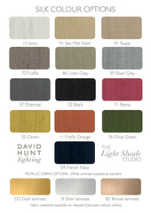 Naseby Silk Pendant 50 cm NAS50 - The Light Company