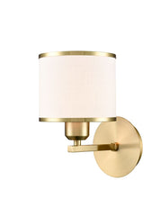 Franklite Sirius Single Wall Light Aged Brass