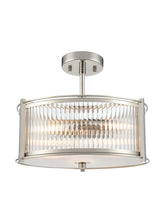 Franklite, Sloane 3lt Pendant In Polished Nickel