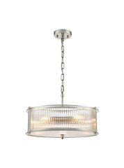 Franklite, Sloane 5lt Pendant In Polished Nickel