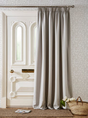 Laura Ashley Stephanie Door Curtain Dove Grey