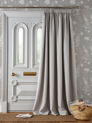 Laura Ashley Stephanie Door Curtain Steel