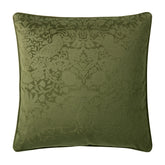 Strawberry Thief Embossed Cushion 50cm x 50cm Olive