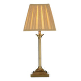 Taylor Table Lamp Antique Brass With Shade