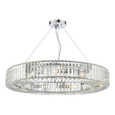 Teyana 9 Light Pendant Polished Chrome Crystal