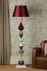 Totem Floor Lamp Multi Coloured Base Only