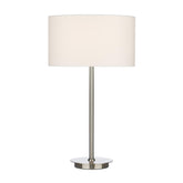 Tuscan Table Lamp Satin Chrome Base Only