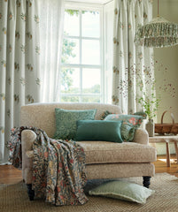 William Morris At Home Fabric The Forager Acorn, Lichen