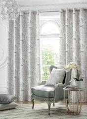 Laura Ashley Tregaron Ready Made Eyelet Curtains