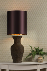 Ubud Table Lamp Brown Base Only