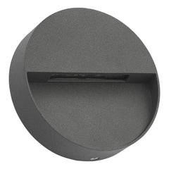 Ugo Outdoor Wall Light Round Eyelid Anthracite IP65 LED