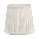Ulyana Ivory Faux Silk Pleated Shade 14cm