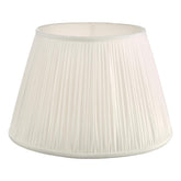 Ulyana Ivory Faux Silk Pleated Shade 40cm