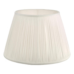 Ulyana Ivory Faux Silk Pleated Shade 40cm