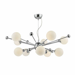 Ursa 10Lt Pendant URS2350 Chrome and Opal