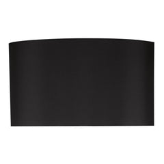 Viking Black Linen Drum Shade 30cm