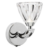 Vito Single Wall Bracket Polished Chrome