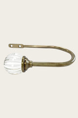 Laura Ashley Vivien Glass Curtain Embrace Antique Brass