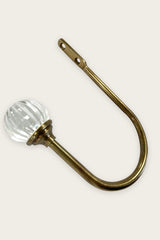 Laura Ashley Vivien Glass Curtain Embrace Antique Brass