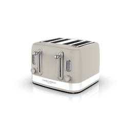 Laura Ashley Dove Grey Toaster 4 Slice