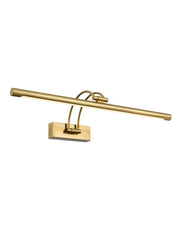 Nouveau picture Light aged brass