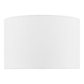 Weylin White Faux Silk Drum Shade 32cm