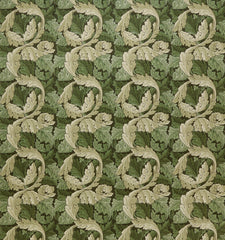 William Morris at Home Fabric Acanthus Velvet Nettle