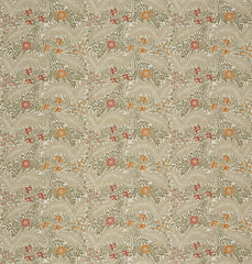 William Morris at Home Fabric Larkspur Acorn