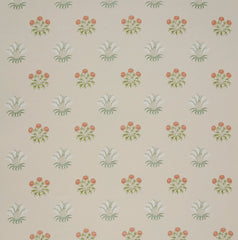 William Morris at Home Fabric Lilyflower Embroidery Nettle