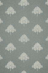 William Morris at Home Fabric Marigold Tree Embroidery Woad