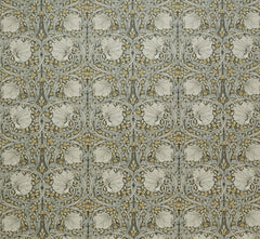 William Morris at Home Fabric Pimpernel Velvet Flint