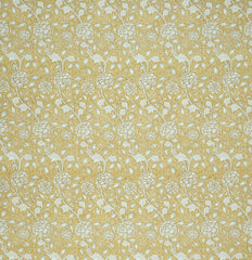 William Morris at Home Fabric Wild Tulip Ochre