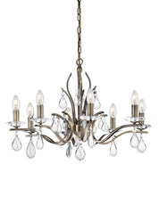 Franklite, Willow 8 light Fitting. Bronze