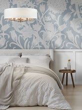 Franklite Windsor 5lt Satin Nickel Ceiling Light