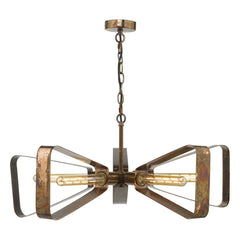 Yavanna Oiled Copper Pendant 5Lt YAV0564 Dar Lighting
