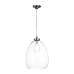 David Hunt Lighting Yeovil Pendant In Aged Silver