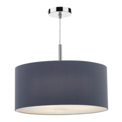 Zaragoza 3 Light Pendant Grey 60cm