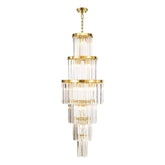 Angel 28 Light Chandelier Crystal Antique Gold
